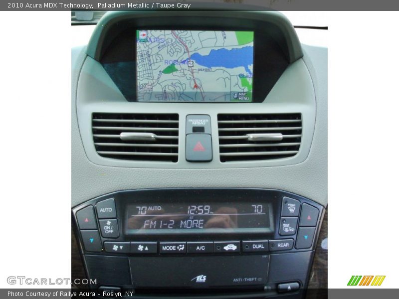Palladium Metallic / Taupe Gray 2010 Acura MDX Technology