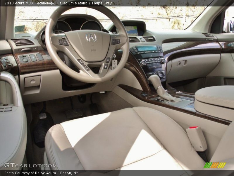 Palladium Metallic / Taupe Gray 2010 Acura MDX Technology
