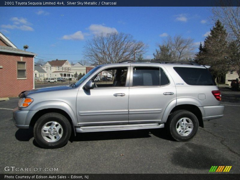 Silver Sky Metallic / Charcoal 2001 Toyota Sequoia Limited 4x4