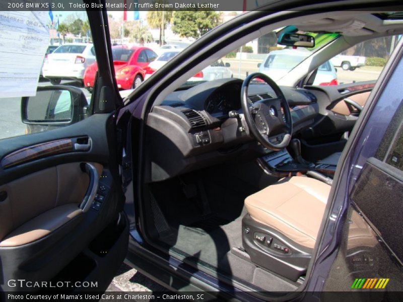 Toledo Blue Metallic / Truffle Brown Dakota Leather 2006 BMW X5 3.0i