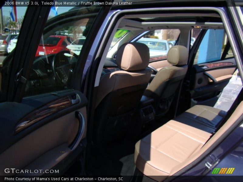 Toledo Blue Metallic / Truffle Brown Dakota Leather 2006 BMW X5 3.0i