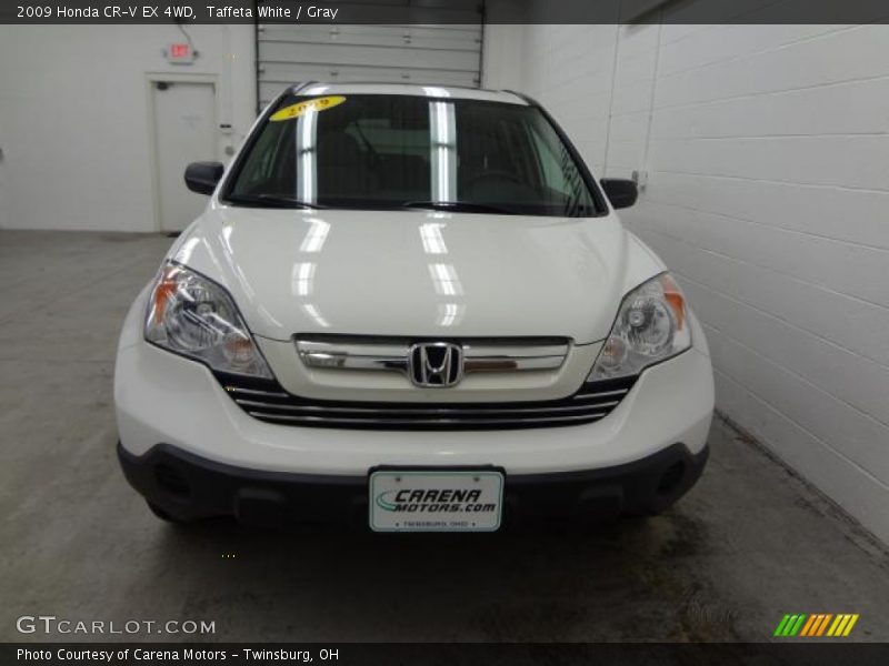 Taffeta White / Gray 2009 Honda CR-V EX 4WD