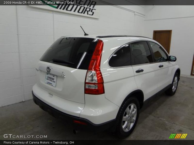 Taffeta White / Gray 2009 Honda CR-V EX 4WD