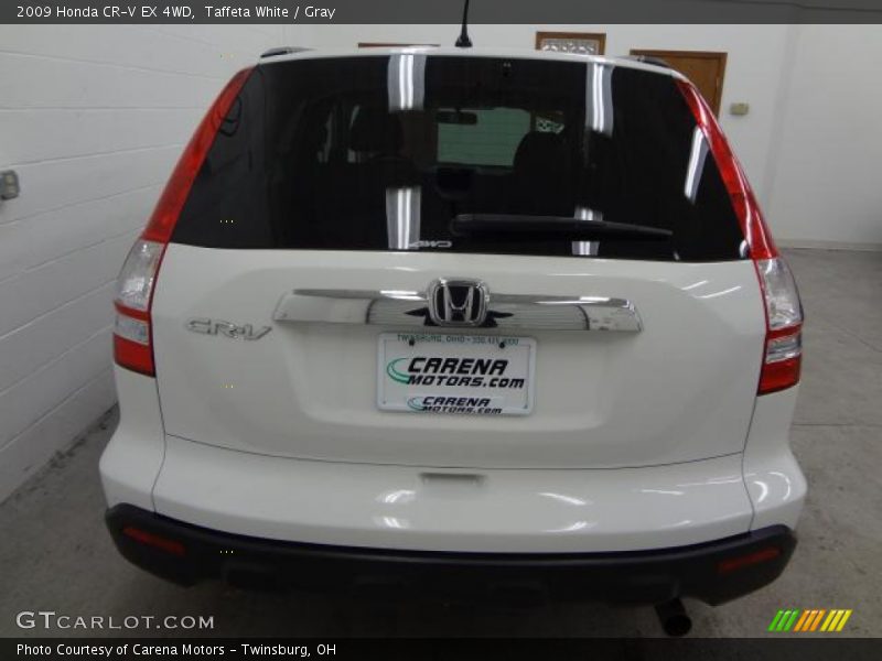 Taffeta White / Gray 2009 Honda CR-V EX 4WD