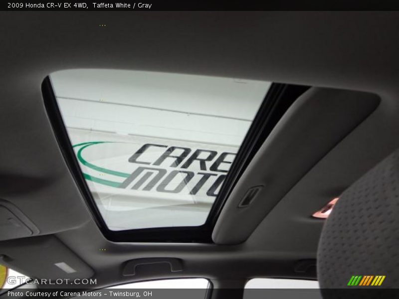 Taffeta White / Gray 2009 Honda CR-V EX 4WD