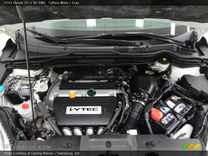 Taffeta White / Gray 2009 Honda CR-V EX 4WD
