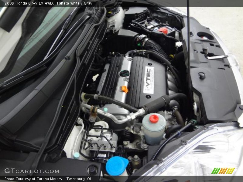Taffeta White / Gray 2009 Honda CR-V EX 4WD