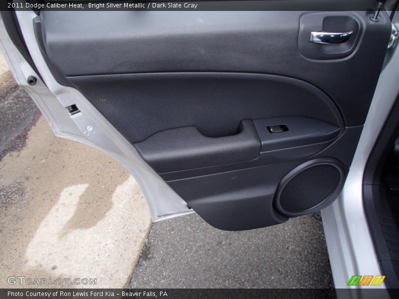 Bright Silver Metallic / Dark Slate Gray 2011 Dodge Caliber Heat