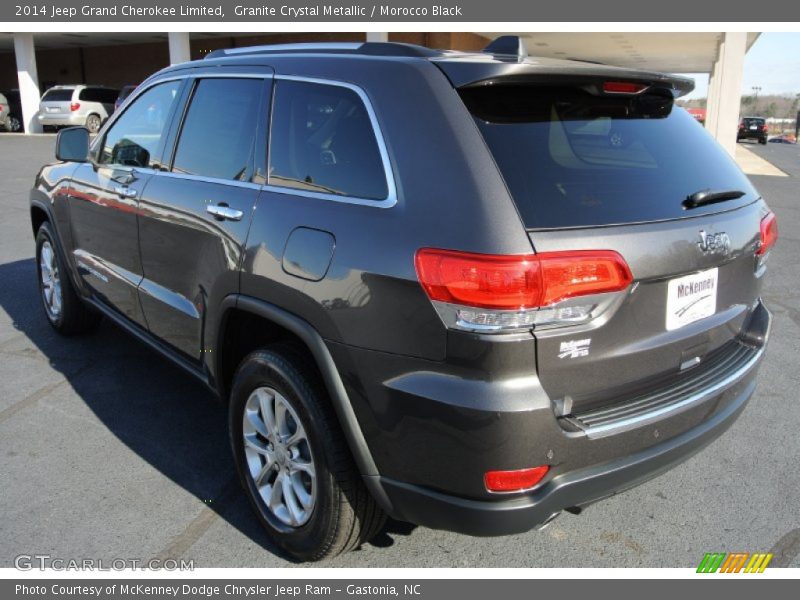 Granite Crystal Metallic / Morocco Black 2014 Jeep Grand Cherokee Limited