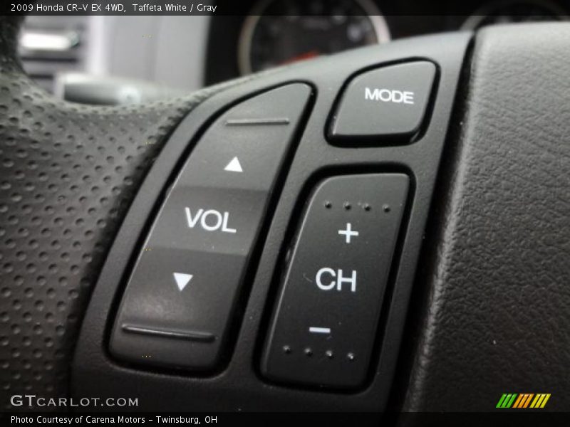Taffeta White / Gray 2009 Honda CR-V EX 4WD