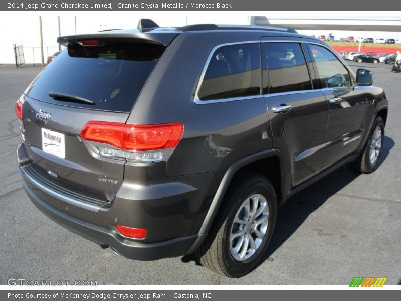 Granite Crystal Metallic / Morocco Black 2014 Jeep Grand Cherokee Limited
