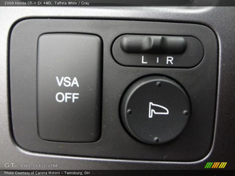 Taffeta White / Gray 2009 Honda CR-V EX 4WD