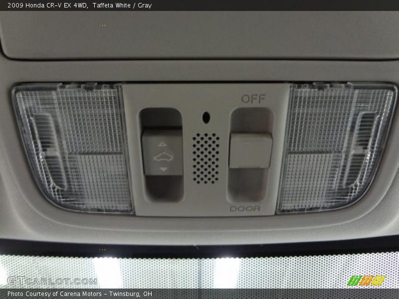 Taffeta White / Gray 2009 Honda CR-V EX 4WD