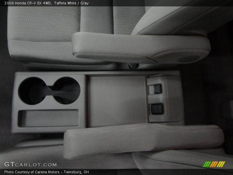 Taffeta White / Gray 2009 Honda CR-V EX 4WD