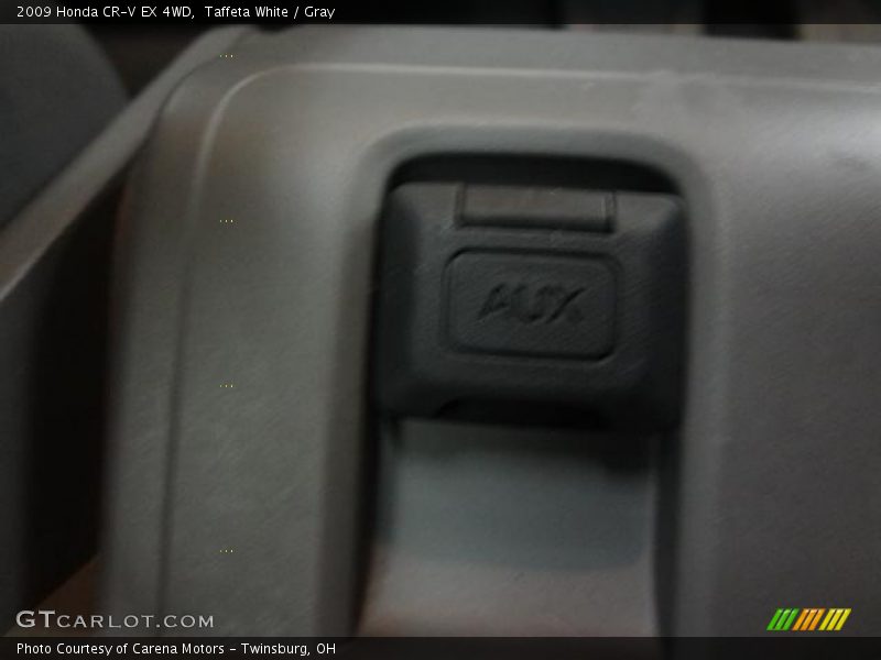 Taffeta White / Gray 2009 Honda CR-V EX 4WD