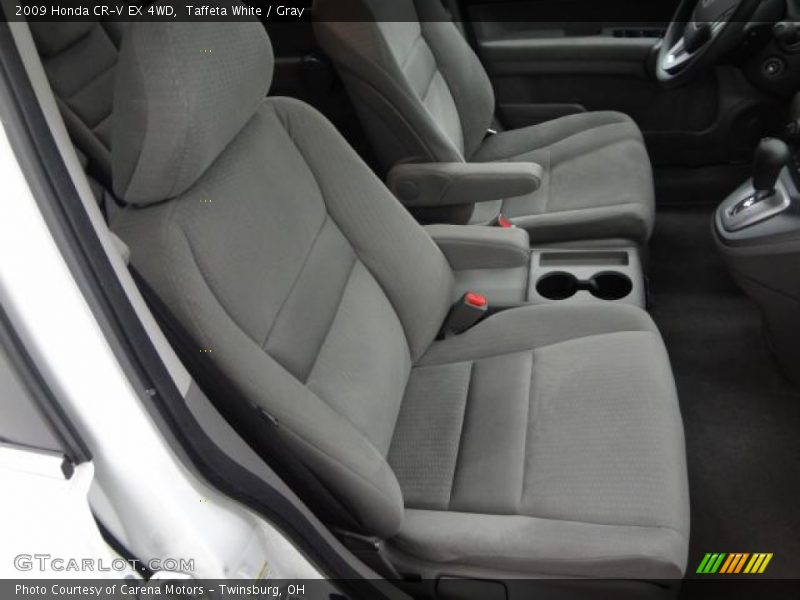 Taffeta White / Gray 2009 Honda CR-V EX 4WD