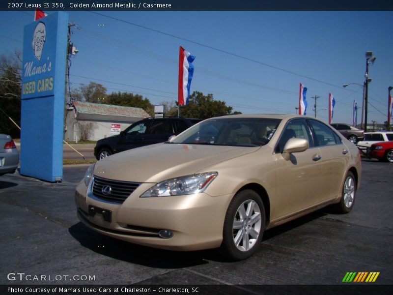 Golden Almond Metallic / Cashmere 2007 Lexus ES 350