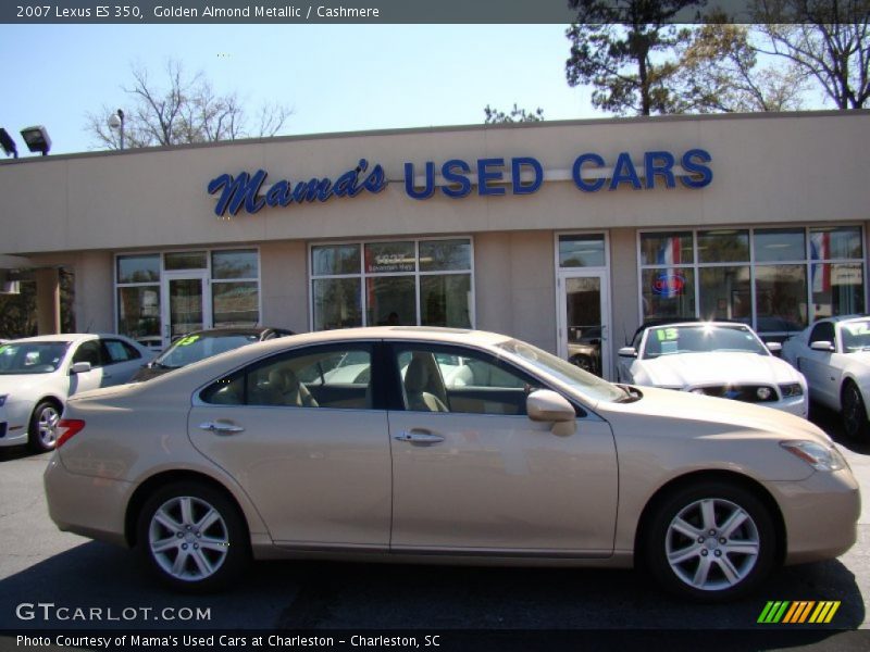 Golden Almond Metallic / Cashmere 2007 Lexus ES 350