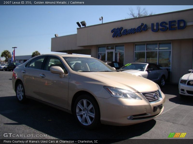 Golden Almond Metallic / Cashmere 2007 Lexus ES 350