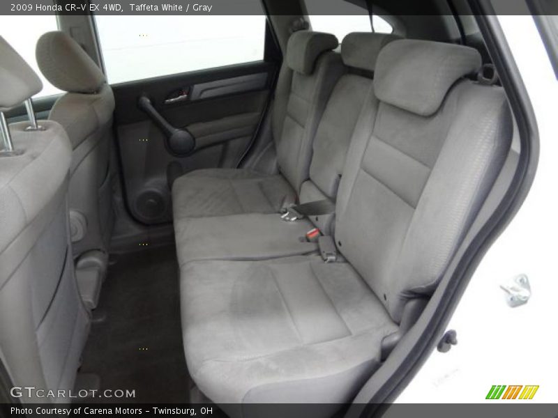 Taffeta White / Gray 2009 Honda CR-V EX 4WD