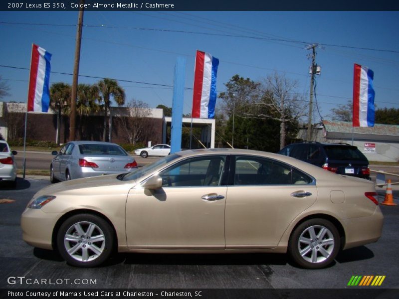 Golden Almond Metallic / Cashmere 2007 Lexus ES 350