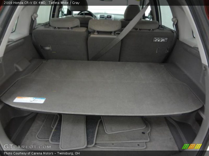 Taffeta White / Gray 2009 Honda CR-V EX 4WD