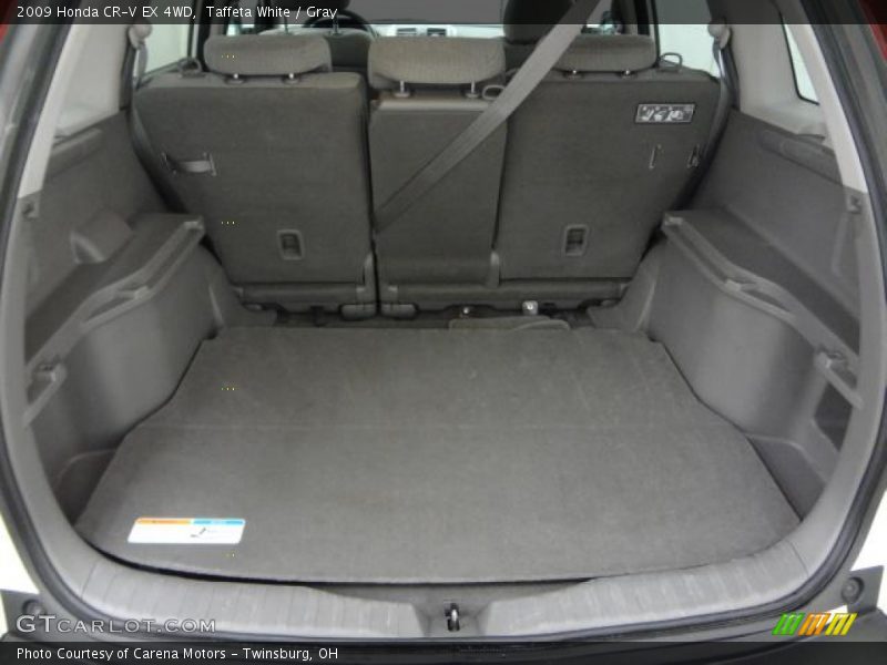 Taffeta White / Gray 2009 Honda CR-V EX 4WD