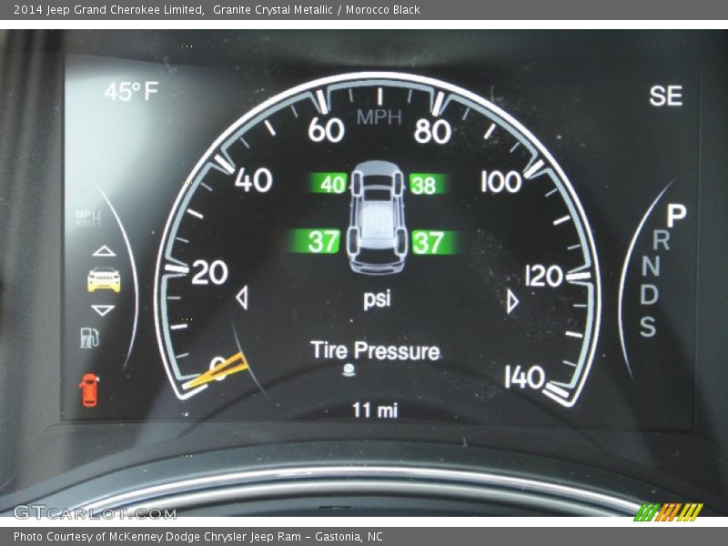 Granite Crystal Metallic / Morocco Black 2014 Jeep Grand Cherokee Limited