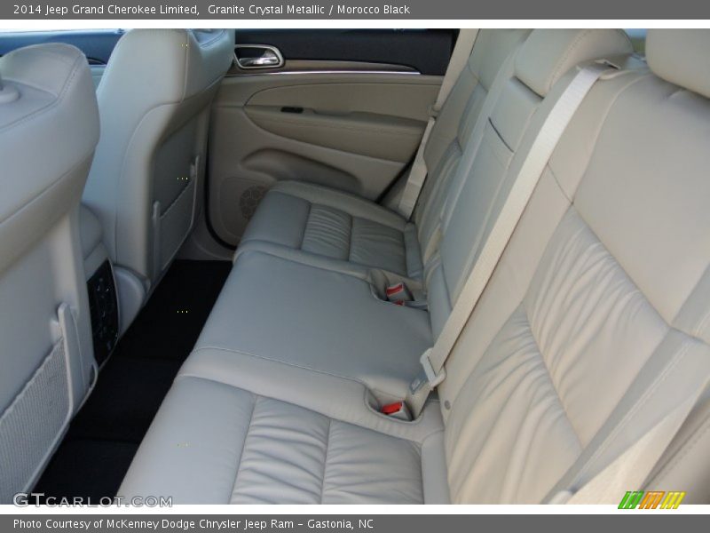 Rear Seat of 2014 Grand Cherokee Limited
