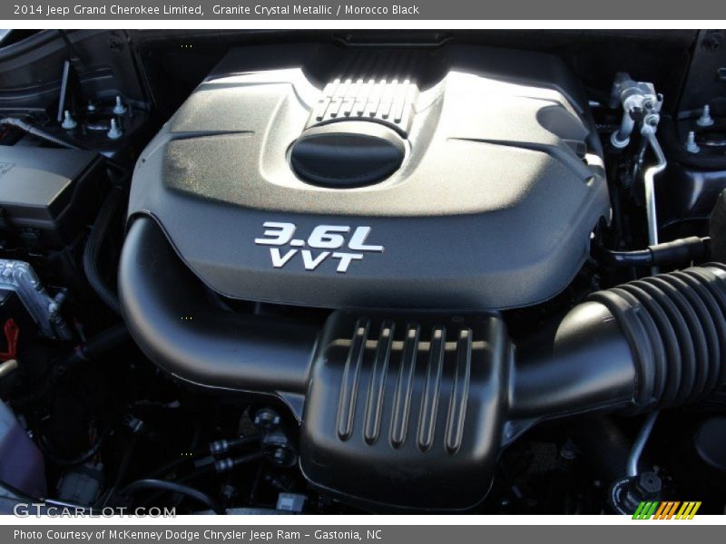  2014 Grand Cherokee Limited Engine - 3.6 Liter DOHC 24-Valve VVT Pentastar V6