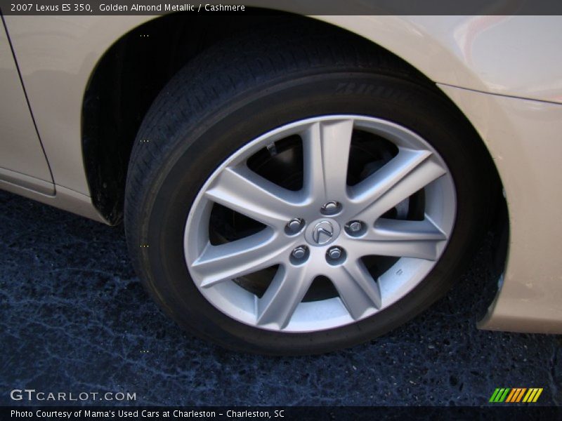 Golden Almond Metallic / Cashmere 2007 Lexus ES 350