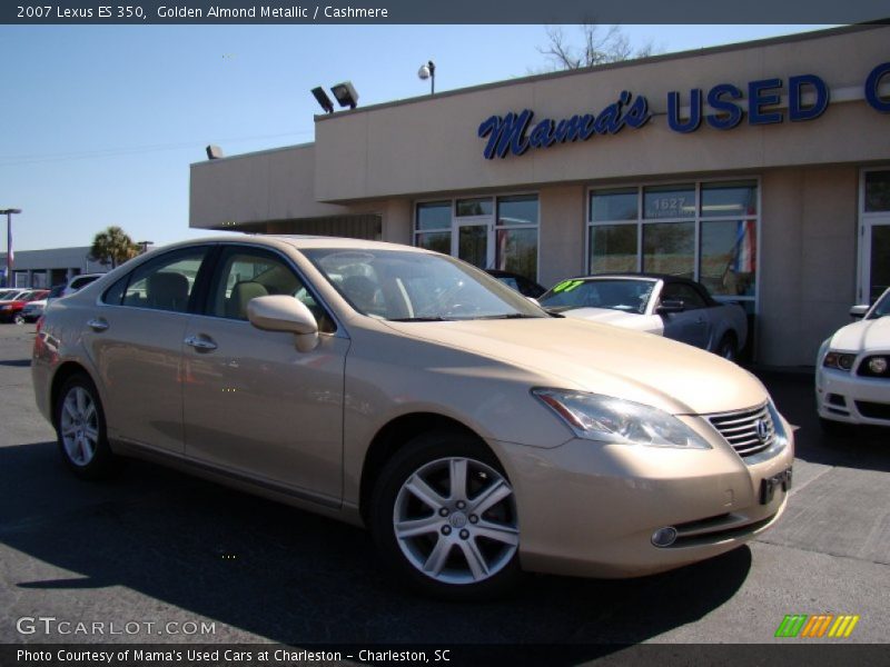 Golden Almond Metallic / Cashmere 2007 Lexus ES 350