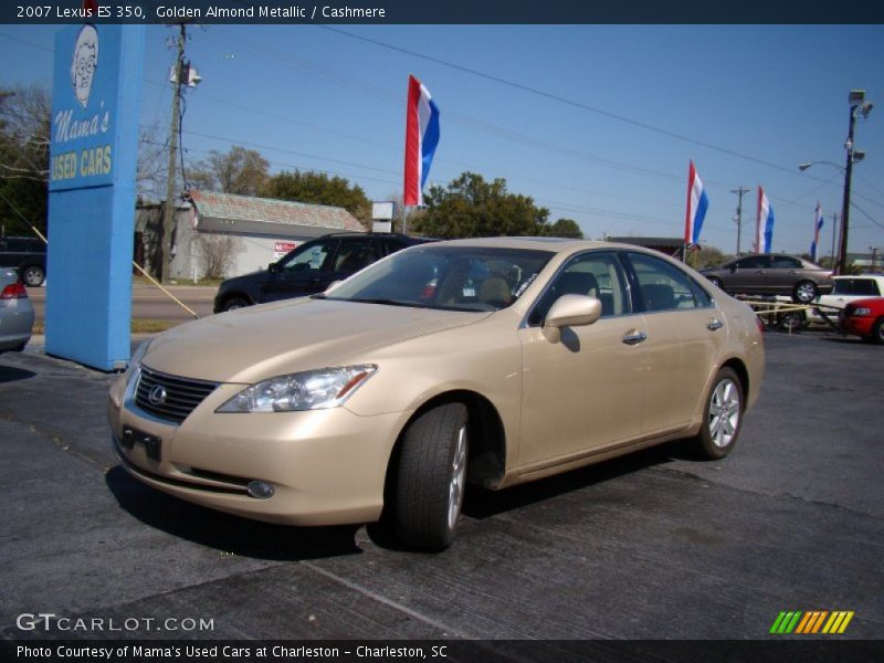 Golden Almond Metallic / Cashmere 2007 Lexus ES 350