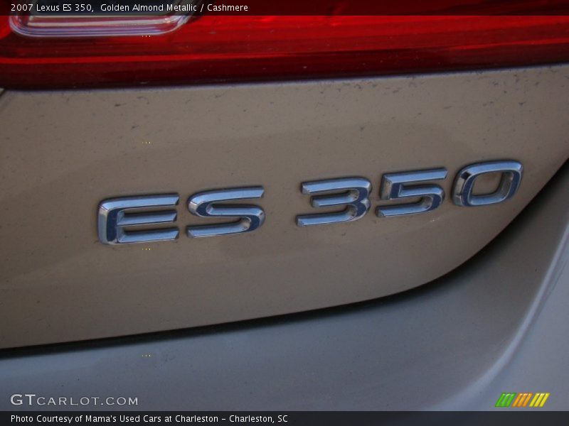 Golden Almond Metallic / Cashmere 2007 Lexus ES 350