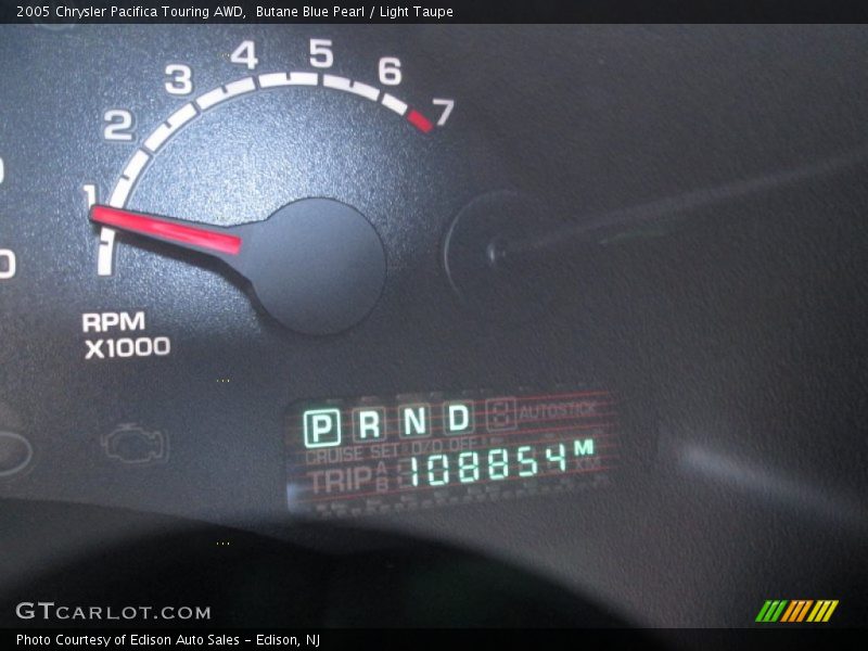 Butane Blue Pearl / Light Taupe 2005 Chrysler Pacifica Touring AWD