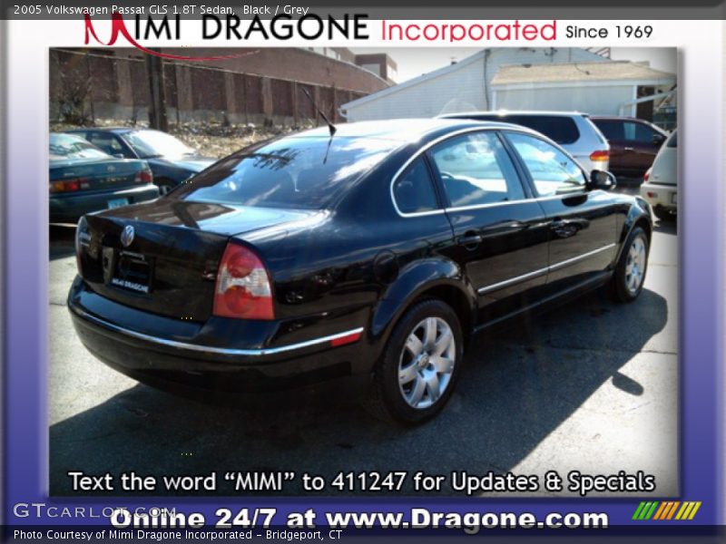 Black / Grey 2005 Volkswagen Passat GLS 1.8T Sedan