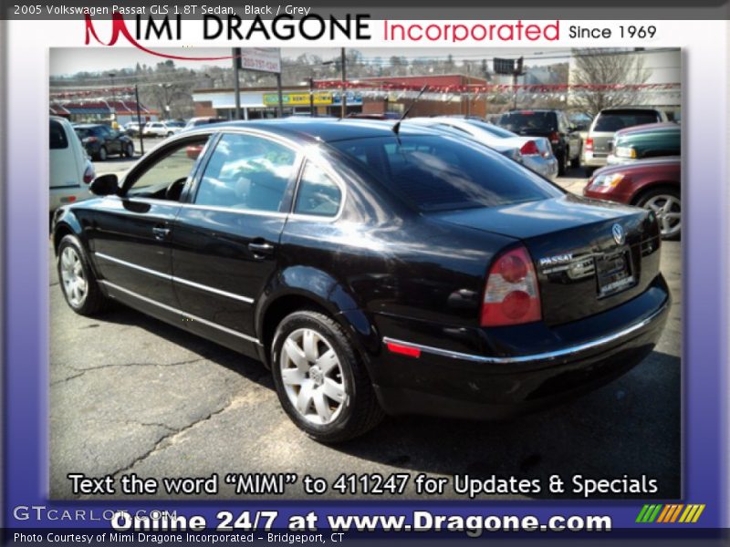Black / Grey 2005 Volkswagen Passat GLS 1.8T Sedan