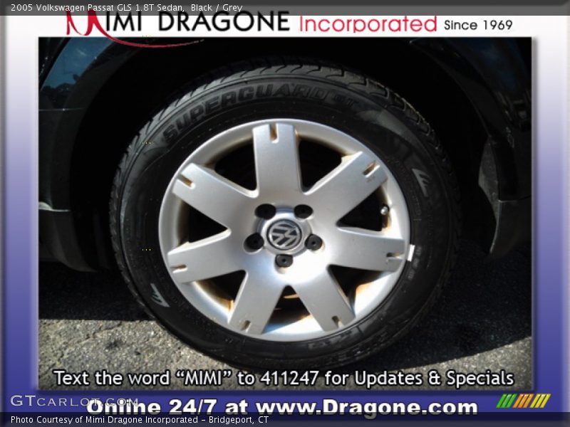 Black / Grey 2005 Volkswagen Passat GLS 1.8T Sedan