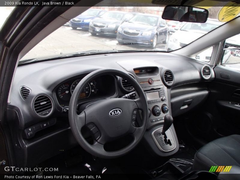 Java Brown / Black 2009 Kia Rondo LX