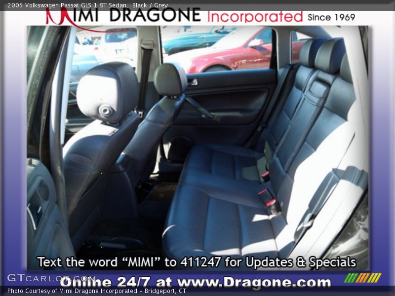 Black / Grey 2005 Volkswagen Passat GLS 1.8T Sedan