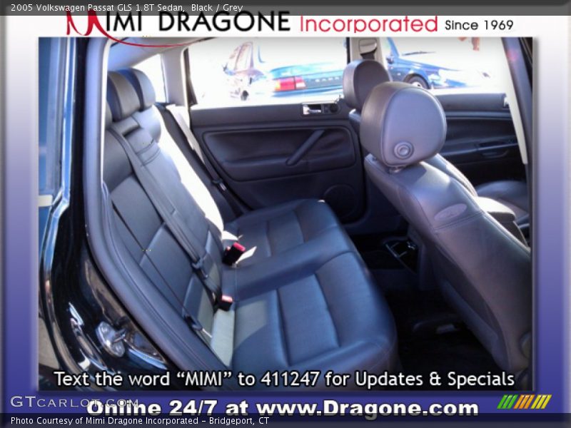 Black / Grey 2005 Volkswagen Passat GLS 1.8T Sedan