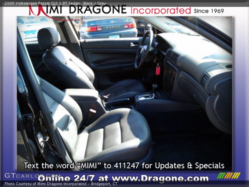 Black / Grey 2005 Volkswagen Passat GLS 1.8T Sedan