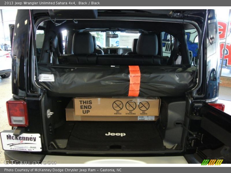 Black / Black 2013 Jeep Wrangler Unlimited Sahara 4x4