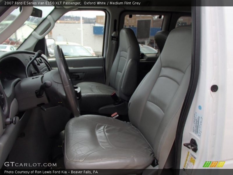 Front Seat of 2007 E Series Van E150 XLT Passenger