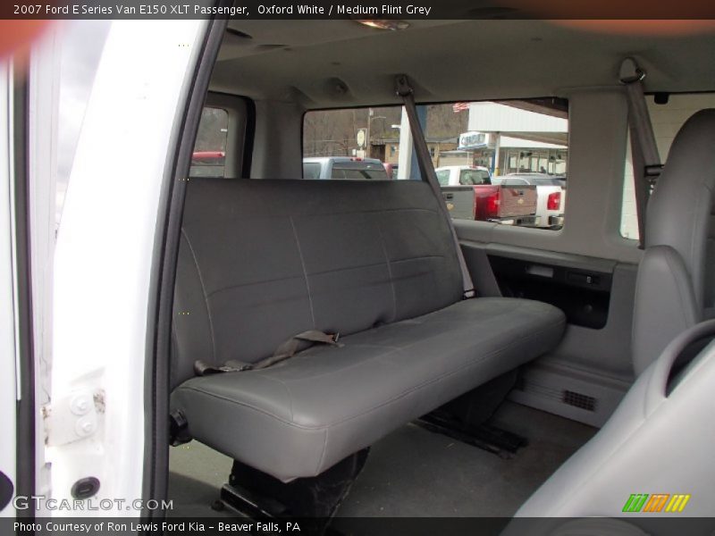 Rear Seat of 2007 E Series Van E150 XLT Passenger