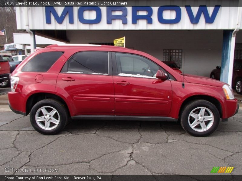 Salsa Red Metallic / Light Cashmere 2006 Chevrolet Equinox LT AWD