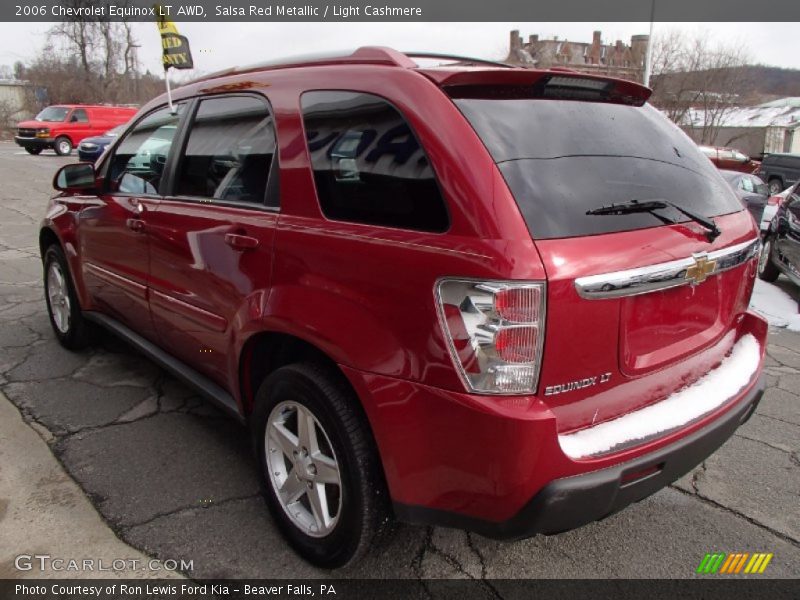 Salsa Red Metallic / Light Cashmere 2006 Chevrolet Equinox LT AWD