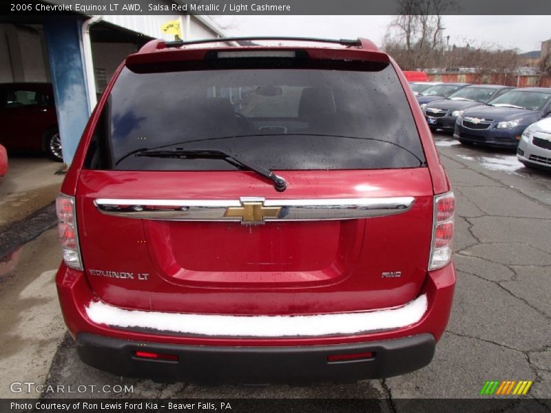 Salsa Red Metallic / Light Cashmere 2006 Chevrolet Equinox LT AWD