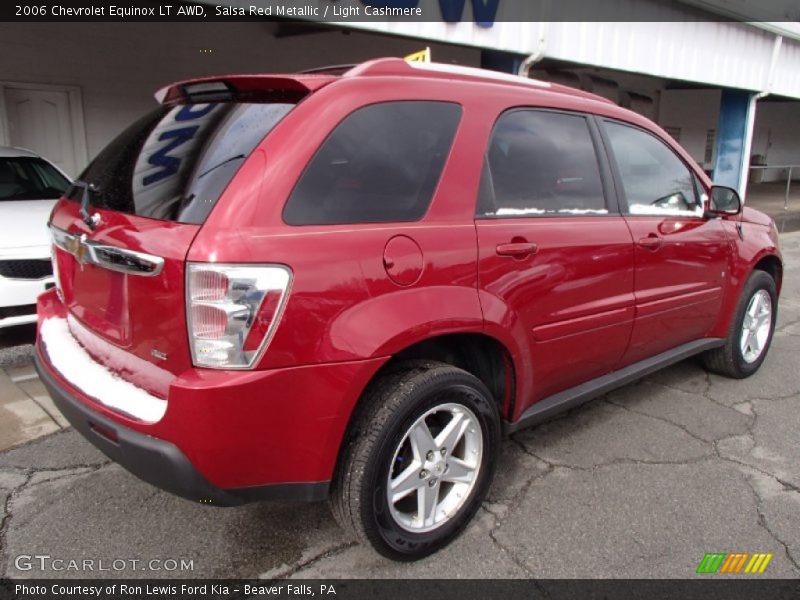 Salsa Red Metallic / Light Cashmere 2006 Chevrolet Equinox LT AWD