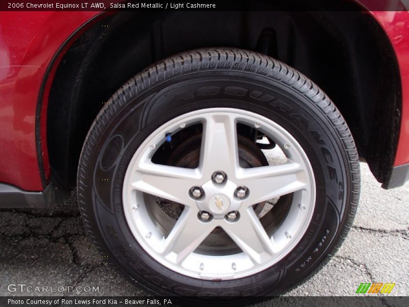 Salsa Red Metallic / Light Cashmere 2006 Chevrolet Equinox LT AWD